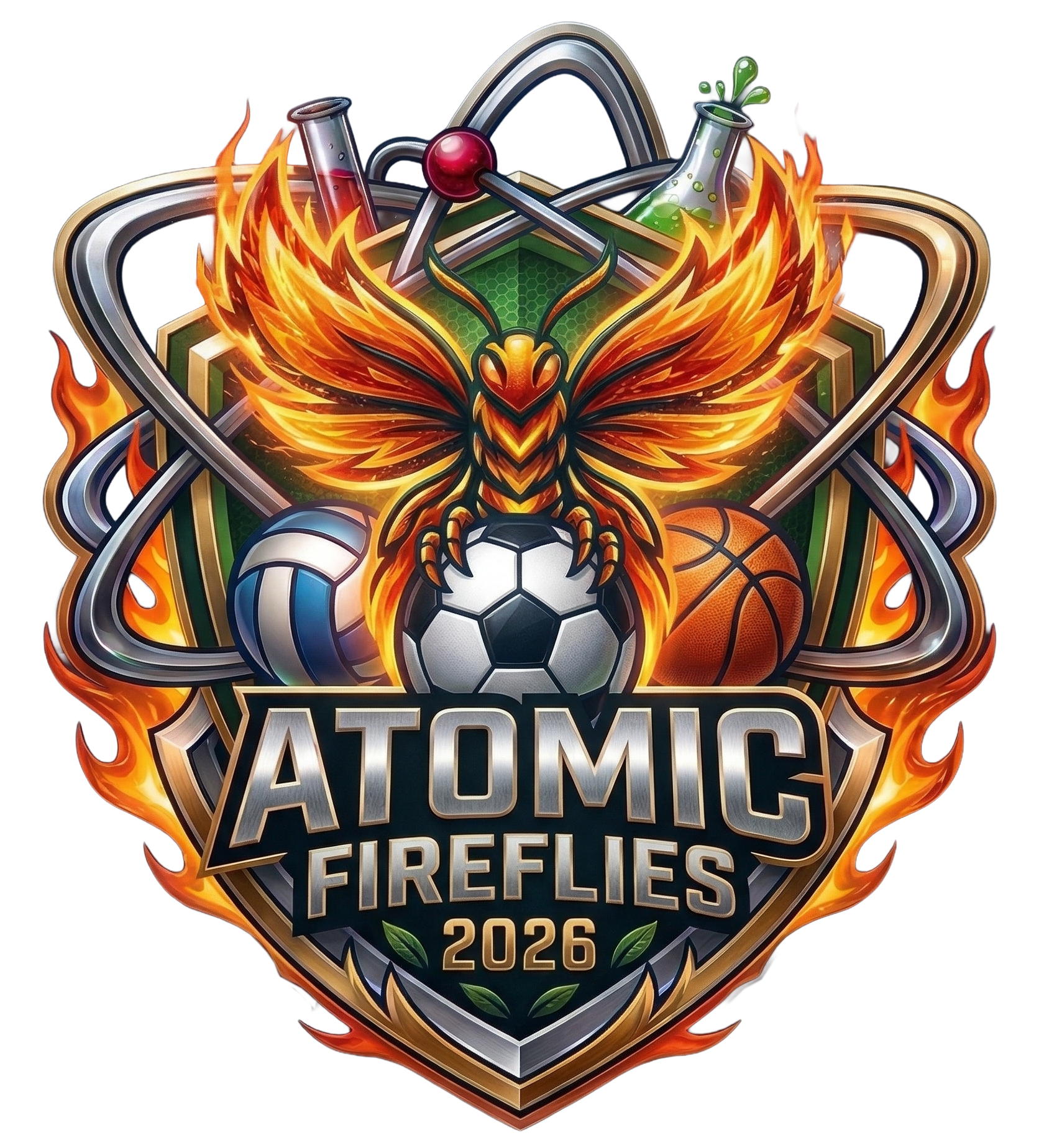 Atomic Fireflies